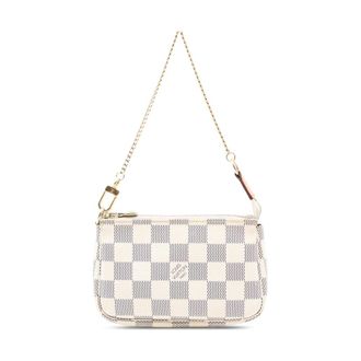Louis Vuitton Pre-owned Shoulder Bags, female, White, Size: ONE SIZE Pre-owned Chain Handle Bag