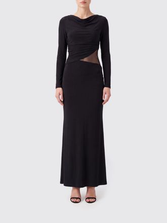 Eleh Long-Sleeved Slim-Fit Sheath Gown in Stretch Jersey