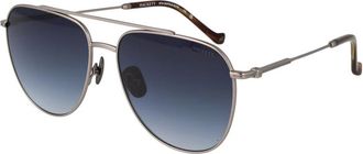Hackett Metalen zonnebril - Heren - Zonnebrillen - Grijs - ONE Size - Accessoires