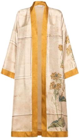 Pierre-Louis Mascia bedrukte zijden kimono