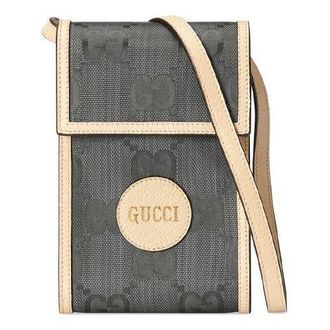 Gucci (WMNS) Gucci Logo PatternPrint Off The GridSeries SingleShoulderBag Mini DarkGray 625599-H9HAN-1263