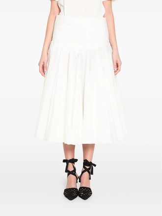 Jacquemus Draped Midi Skirt