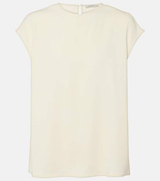 Asceno Dasha crepe top