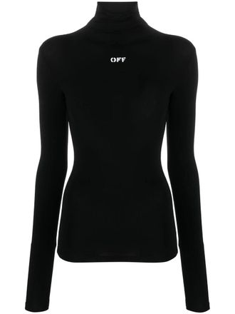 Off-white Off Stamp Turtleneck Top