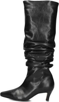 Inuovo Inuovo, Schoenen, Dames, Zwart, 40 EU, Wol, Elegante Winterlaarzen met Kegelhak