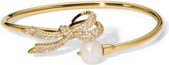 Nadri Eros Flex Cuff Bracelet in Gold at Nordstrom