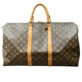 Louis Vuitton Pre-owned Weekend Bags, female, Brown, Size: ONE SIZE Pre-owned Boston Bag
