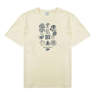Puma Downtown Graphic Tee Beige 535400-41