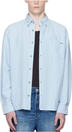 A.P.C. A.p.c., Uomo, Magliette, Blu, M, new