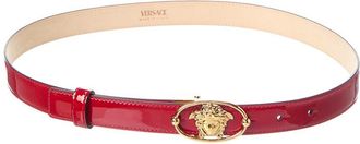 Versace Medusa Patent Belt