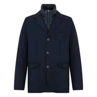 Herno Heren, Jassen, Blauw, Maat: 3XL Viscose