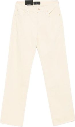7 For All Mankind Calie Straight Leg Corduroy Pants Clothing
