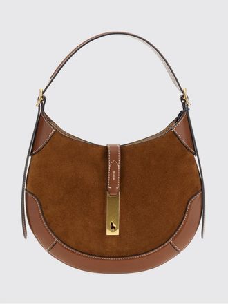 Polo Ralph Lauren Borsa A Spalla Donna colore Bruciato
