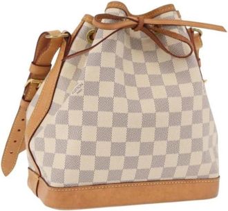 Louis Vuitton Pre-owned Vintage Bucket Bag - Dames - Vintage Tas - Beige - ONE Size - Leer - Vintage