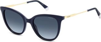 Polaroid PLD 4184/S/X Pjp(Z7) - Dames - Zonnebrillen - Blauw - 52 MM - Accessoires