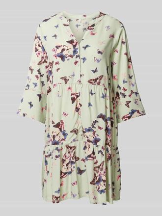 Only Minikleid im Stufen-Look Modell ELISABETH in Schilf, Gr&ouml;&szlig;e S