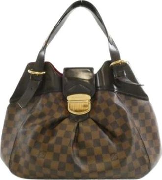 Louis Vuitton Pre-owned Shoulder Bags, female, Brown, Size: ONE SIZE Pre-owned Vintage Damier Shoulder Bag