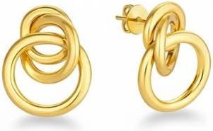 Gabi Rielle Triple Drop Knocker Stud Earrings in Gold at Nordstrom Rack
