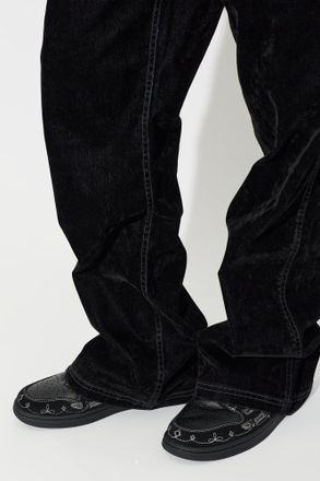 Amiri Sports Shoes Western Skel Top Low, Mens, Black
