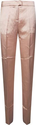 Andamane Viscose Blend Sleek Side Pockets Pants
