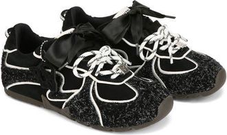 Naked Wolfe Adored Hairy Suede Sneaker in Black at Nordstrom, Size 10.5