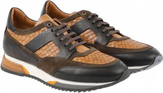 Sebata Mens Aristotle Sneakers In Brown