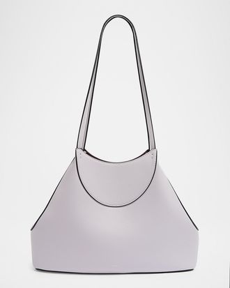 Givenchy Facet Geometric Shoulder Bag in Grain Leather