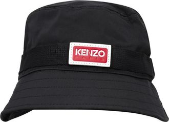 Kenzo Jungle Bucket Hat - Heren - Hoeden - Zwart - S - Polyester - Accessoires