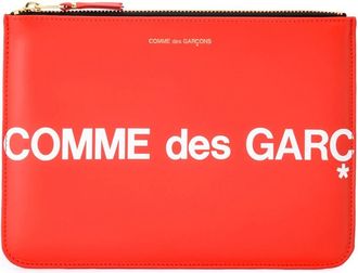 Comme Des Gar&ccedil;ons Sa 5100Hl Enorme Log Portemonnee - Dames - Clutches - Rood - ONE Size - Leer - Tassen