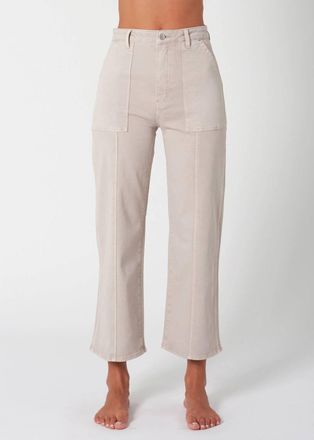 Rolla's Heidi Trade High Rise Straight Leg Jeans In Oyster