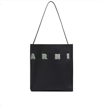 Marni Kleine Leren Museo Hobo Tas