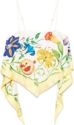 Alemais Flores Top - Womens - Silk/Viscose