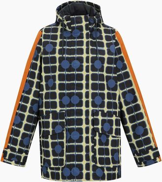 Regatta Womens Regatta Womens/Ladies Orla Kiely Mid Length Waterproof Jacket - Navy - Size: 16