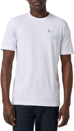 Travis Mathew Dreams to Reality Cotton Graphic T-Shirt in White at Nordstrom, Size Xx-Large