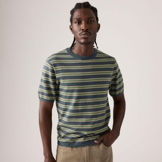 Levi's Short Sleeve Sweater Tee - Mens - 2XL - Blue