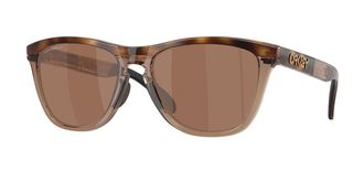 Oakley OO9503A FROGSKINS RANGE XL Asian Fit Polarized 950303 Mens Sunglasses Brown Size 58