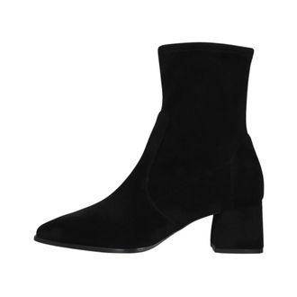 Unisa Lantos Enkellaarsjes - Dames - Schoenen - Zwart - Maat: 40 EU