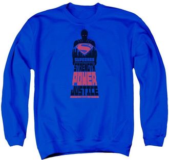 Gildan Batman V Superman Super Justice Adult Crewneck Sweatshirt