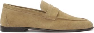 Kazar Suede loafers uit de Limited Edition collectie - Heren - Loafers - Beige - 40 EU - Su&egrave;de - Schoenen