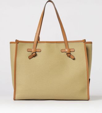 Gianni Chiarini Borsa Marcella Gianni Chiarini in canvas di cotone e pelle
