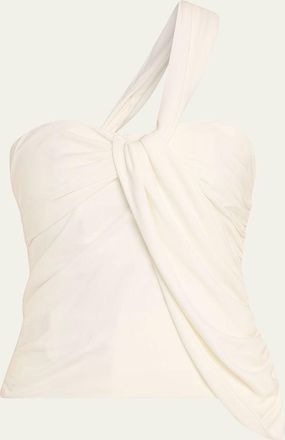 SIMKHAI Nathreen Draped One-Shoulder Top