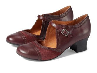 Miz Mooz Franki Womens Shoes Wine : 6.5 B - Medium, Leather