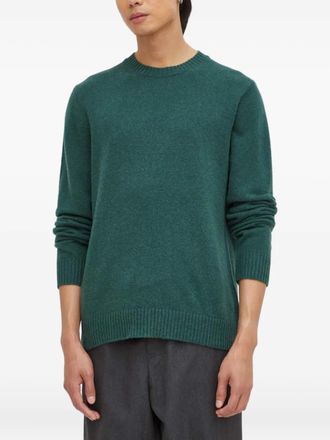 Sams&oslash;e & Sams&oslash;e ribbed crew-neck sweater - Green