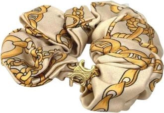 Celine Pre-owned Scrunchie - Dames - Vintage Accessoires - Geel - ONE Size - Vintage