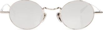 Chlo&eacute; Panthos Zonnebril - Dames - Zonnebrillen - Grijs - 44 MM - Nylon - Accessoires