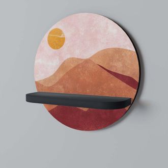 OEM Estante Redondo Luminous Sunlight Negro