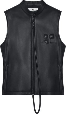 Courrèges Gilet City Shadow - Nero