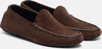 The Row Mocassini Lucca in suede