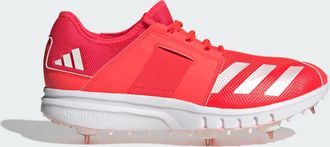 adidas adidas Performance Unisex Howzat Spike 20 Shoes - Red - Size UK 12.5