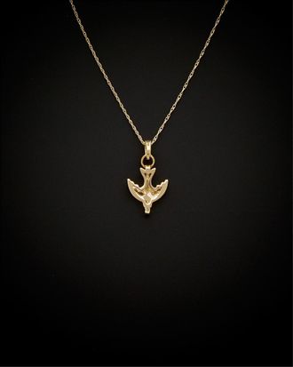 Italian Gold, Inc 14K Italian Gold Dove Pendant Necklace
